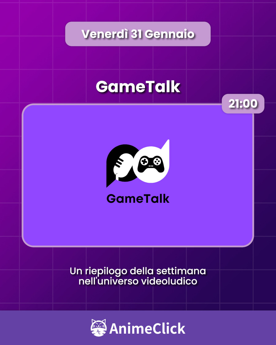 AnimeClick su Twitch: programma dal 27 gennaio al 2 febbraio AnimeClick su Twitch: programma dal 27 gennaio al 2 febbraio